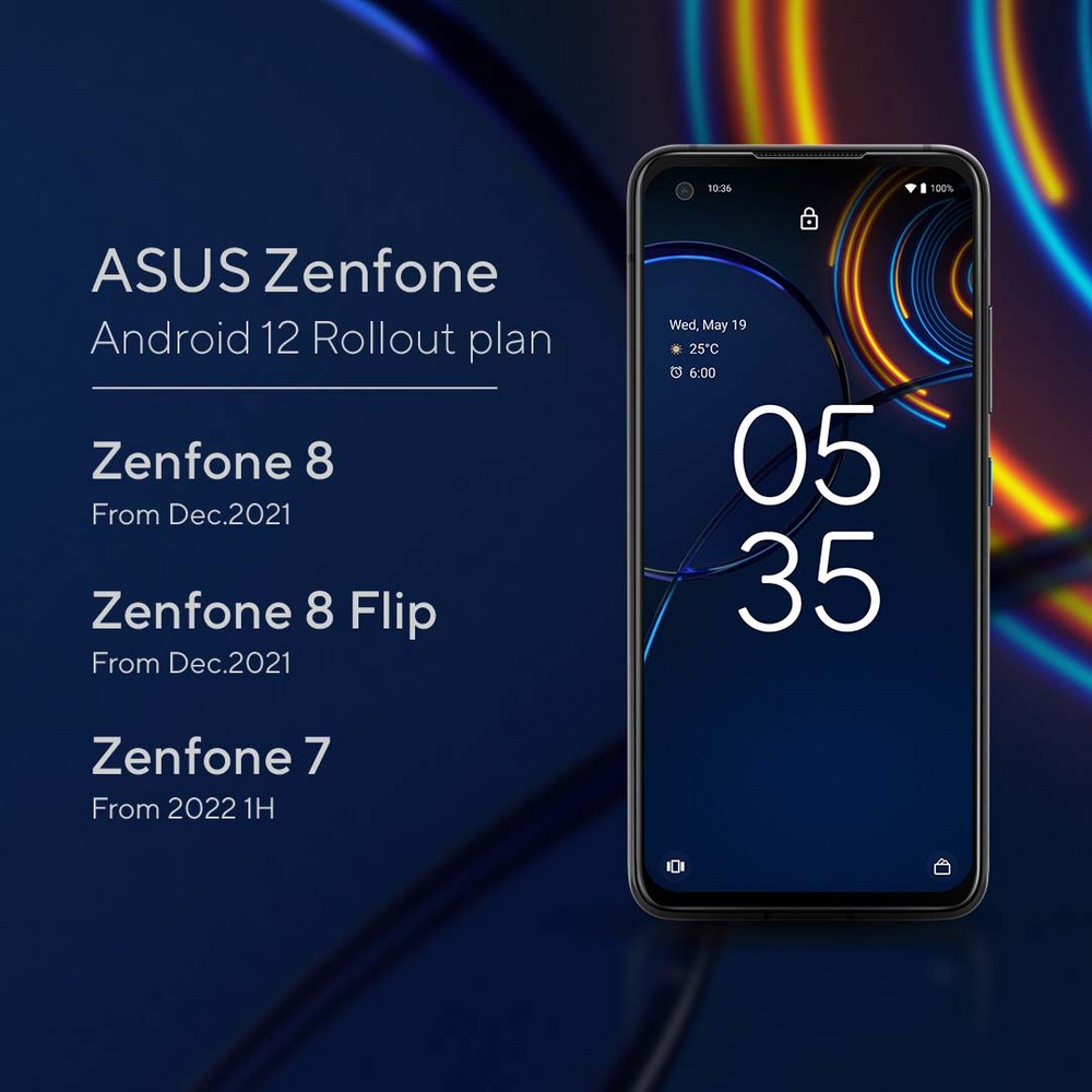 ASUS e Android 12: ecco quali smartphone e quando riceveranno  l'aggiornamento 