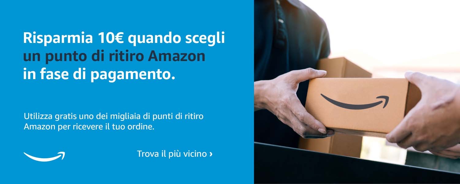 10 Euro di Bonus Amazon? Vi basta usare un punto di ritiro Scopri se