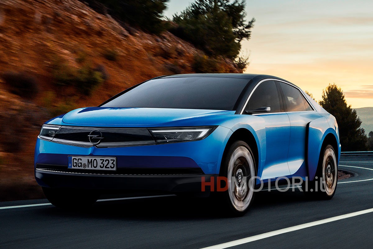 Anteprima Opel Mantae 2024 ecco il render del futuro crossover elettrico