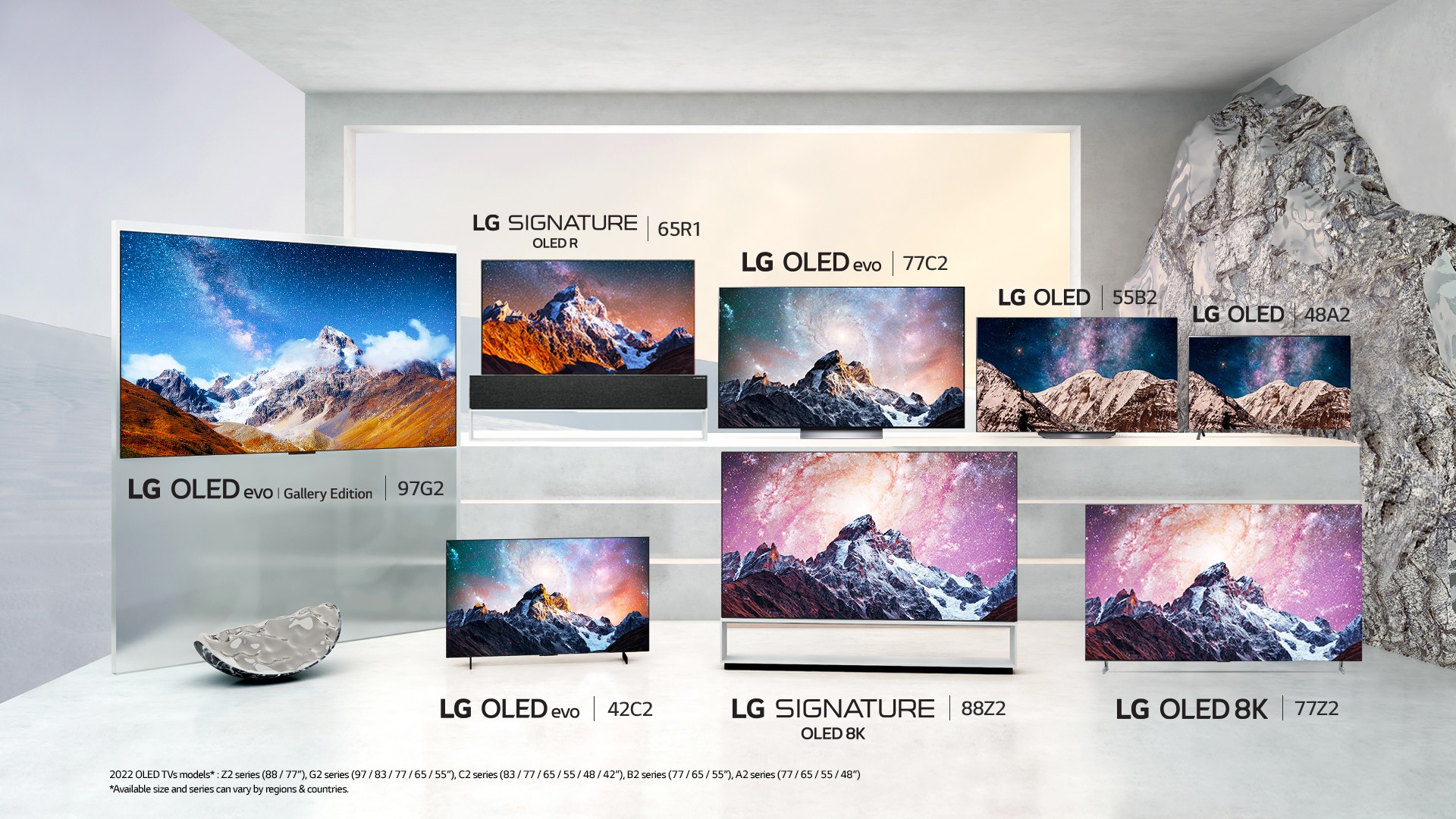 LG OLED TV 2021: 42 e 83 pollici, EVO più luminosi e in futuro anche 20-30″  –