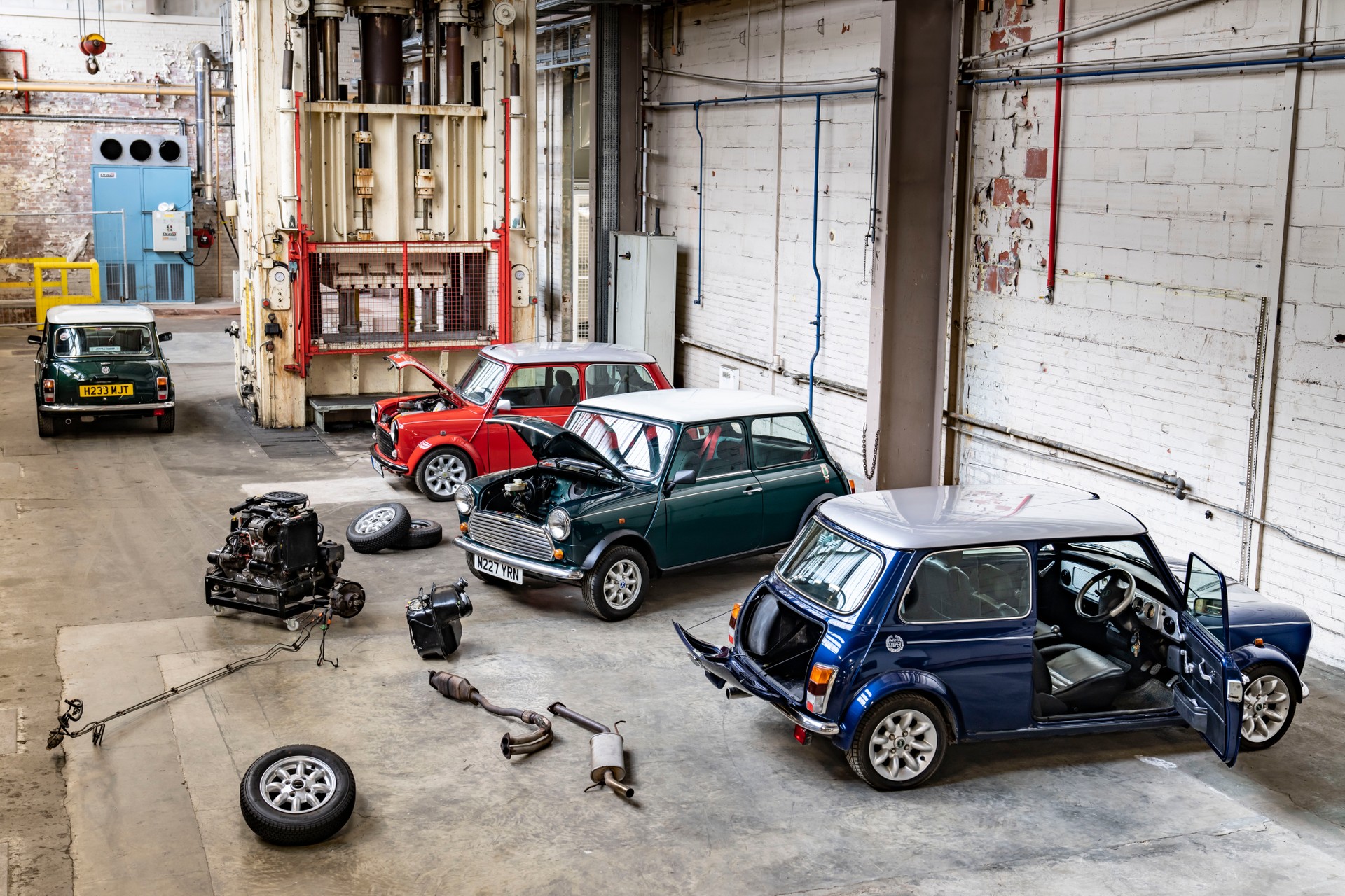MINI converts its classic models into electric cars using Recharged software