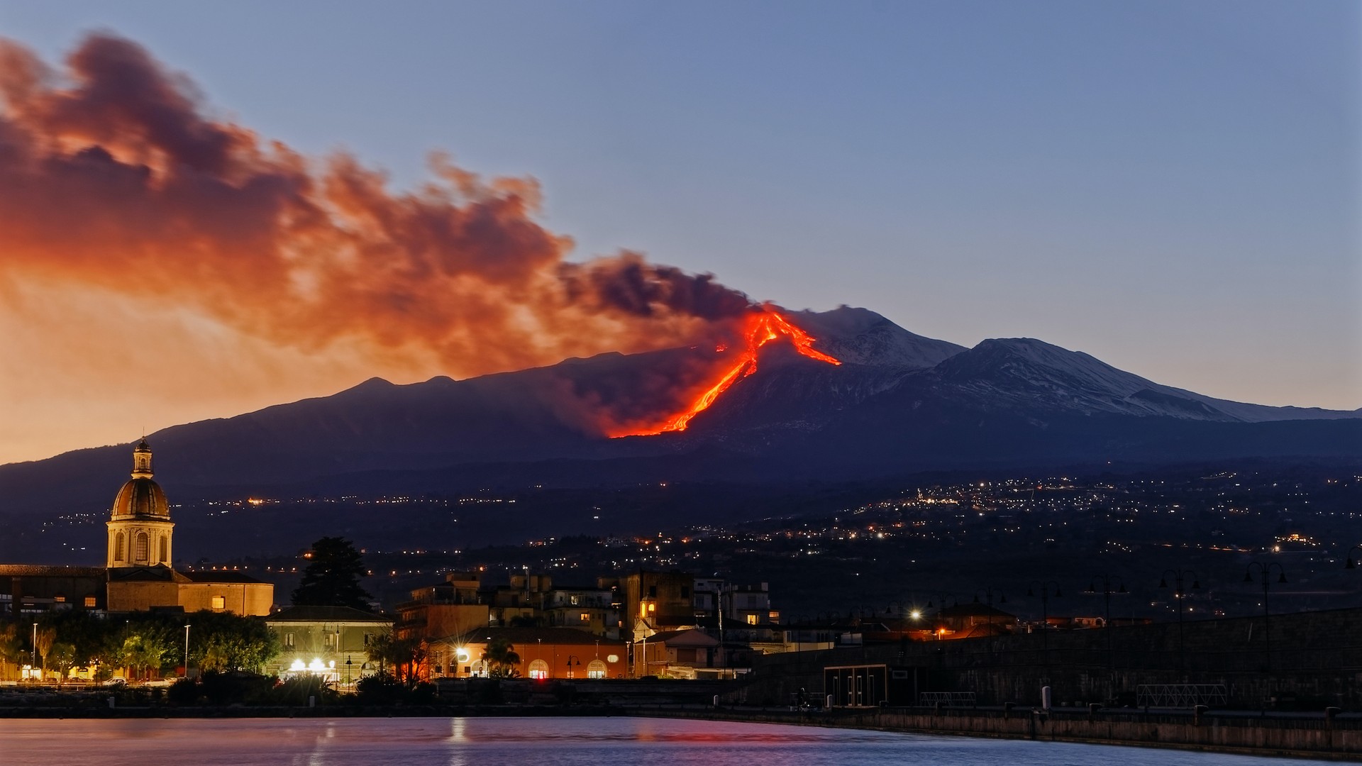 Eruzione del Monte Etna, le spettacolari foto realizzate dalla ISS