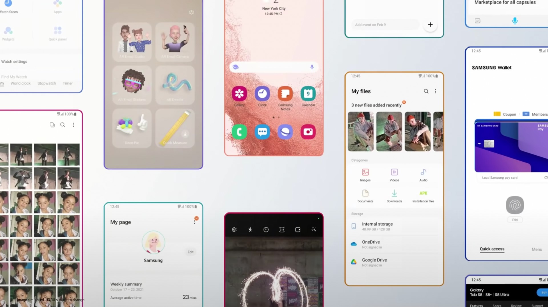 One ui 4.1. Самсунг z Flip 3 бежевый.