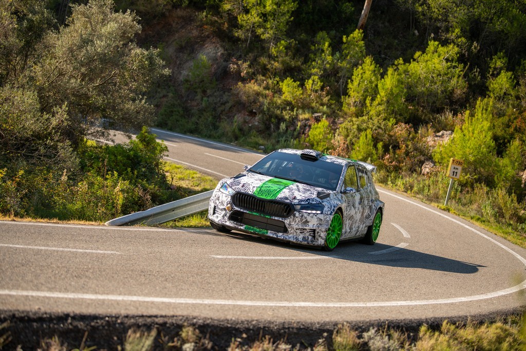 Ecco La Nuova Skoda Fabia Per Il Rally2 Il Focus Sulla Nuova Aerodinamica