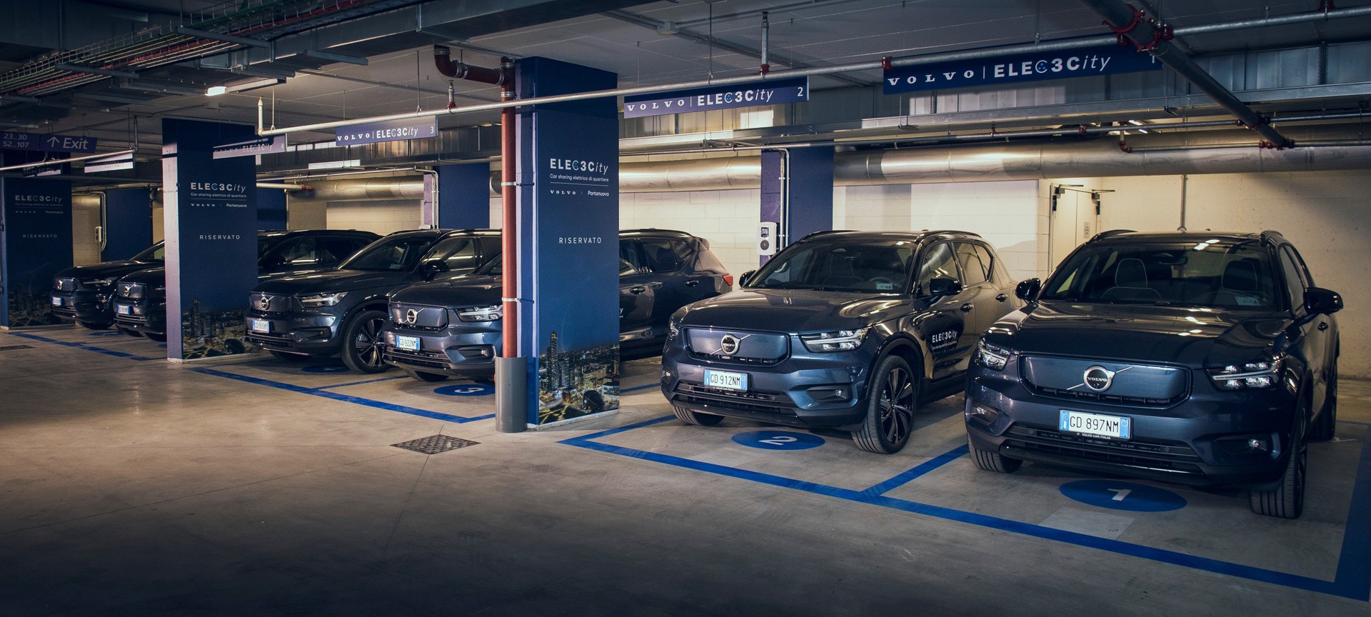 Da Volvo un servizio di car sharing elettrico per la città di Milano