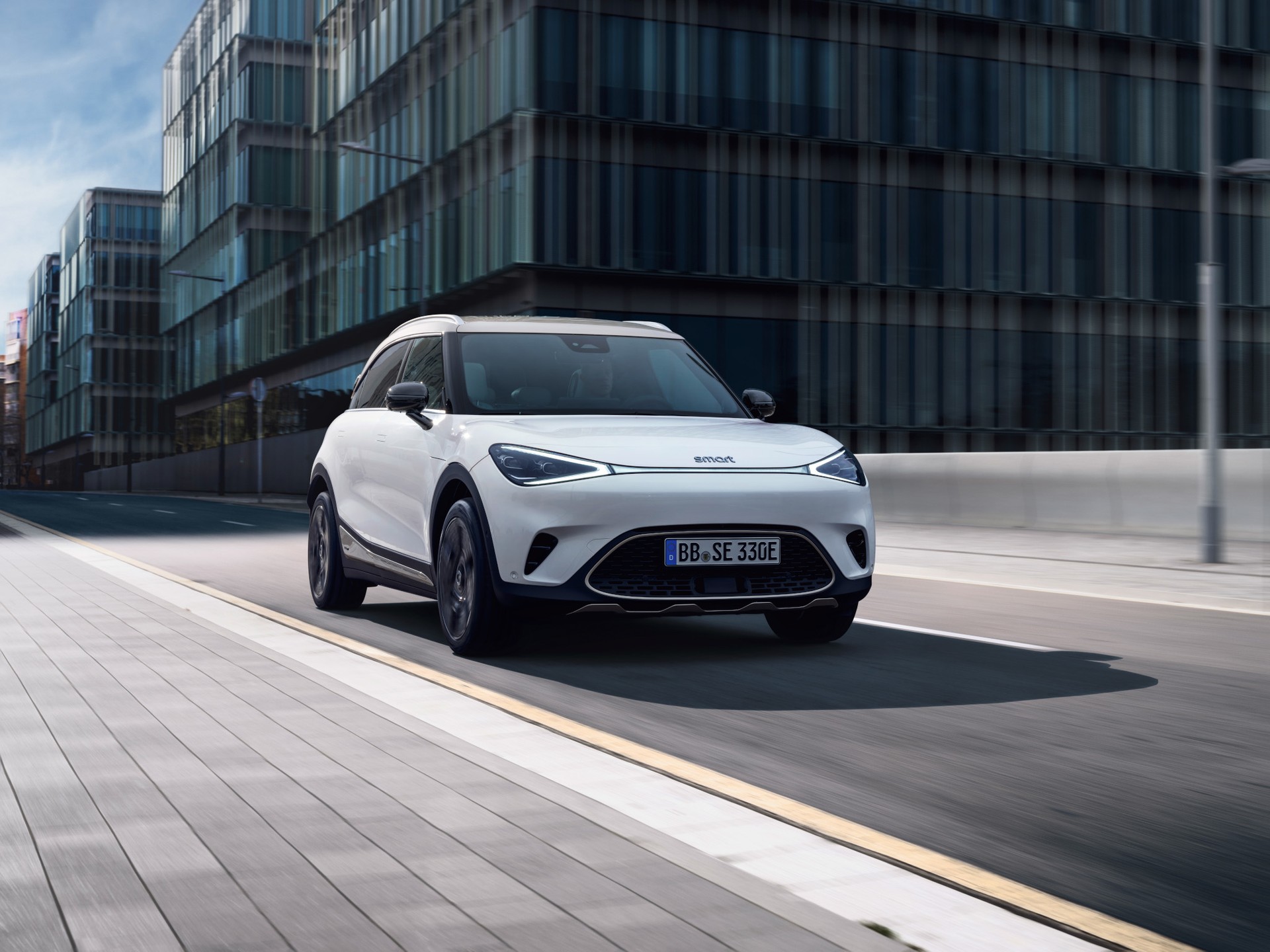 Smart #1, aquí está el nuevo SUV eléctrico.  272 CV y ​​hasta 440 km de autonomía |  Video
