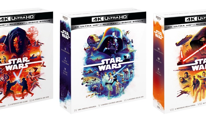 Star Wars, tutta la saga disponibile in 3 nuove collezioni Blu-Ray 4K 