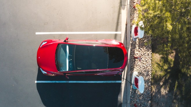 Supercharger stations for electric cars - Tesla