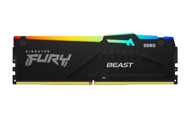 Kingston annuncia le DDR5 Fury Beast RGB con velocità sino a 6.000 MT/s - image  on https://www.zxbyte.com