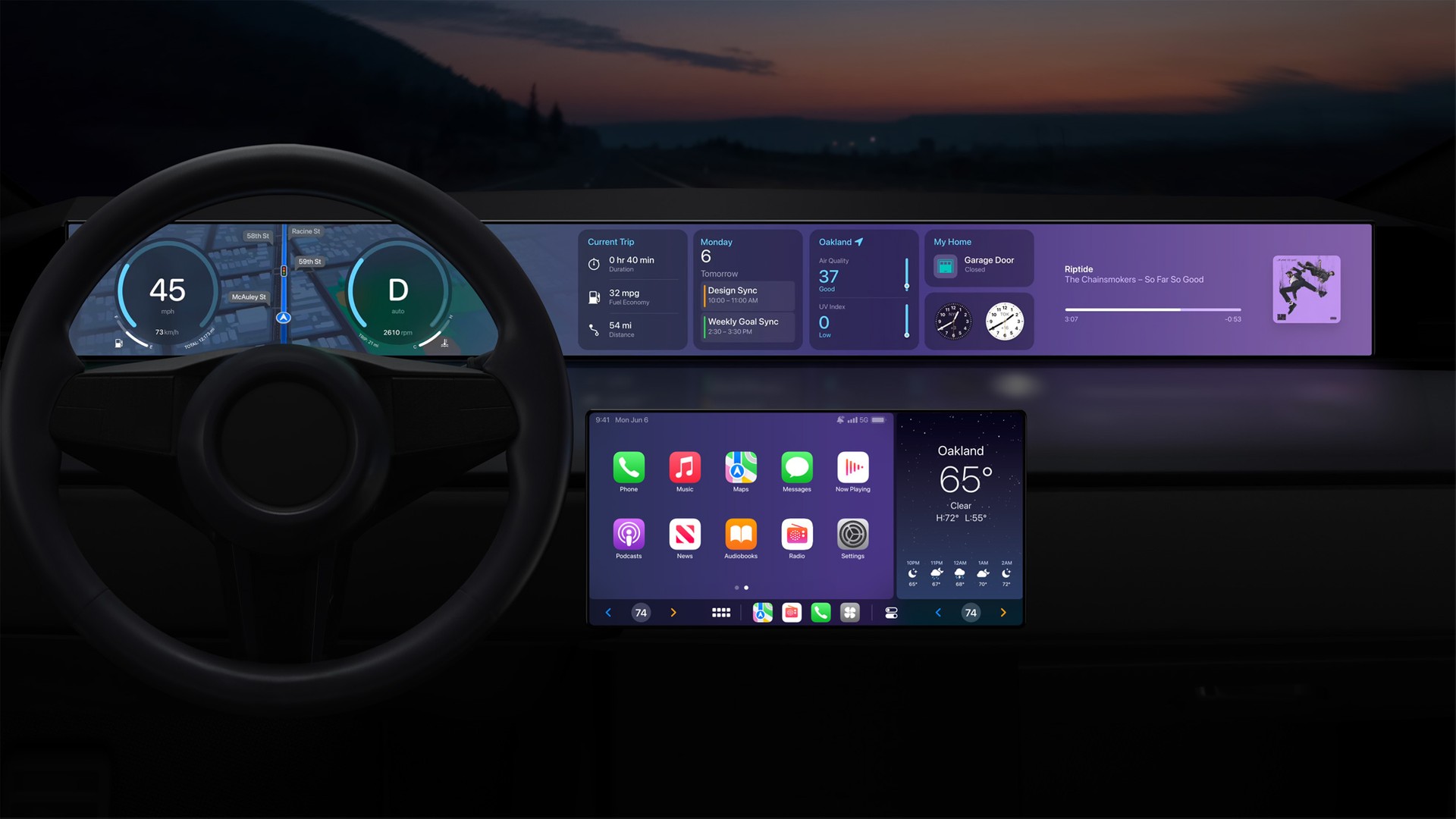 Apple mostra CarPlay 2.0 alla WWDC 2024: ecco come sarà il sistema in car