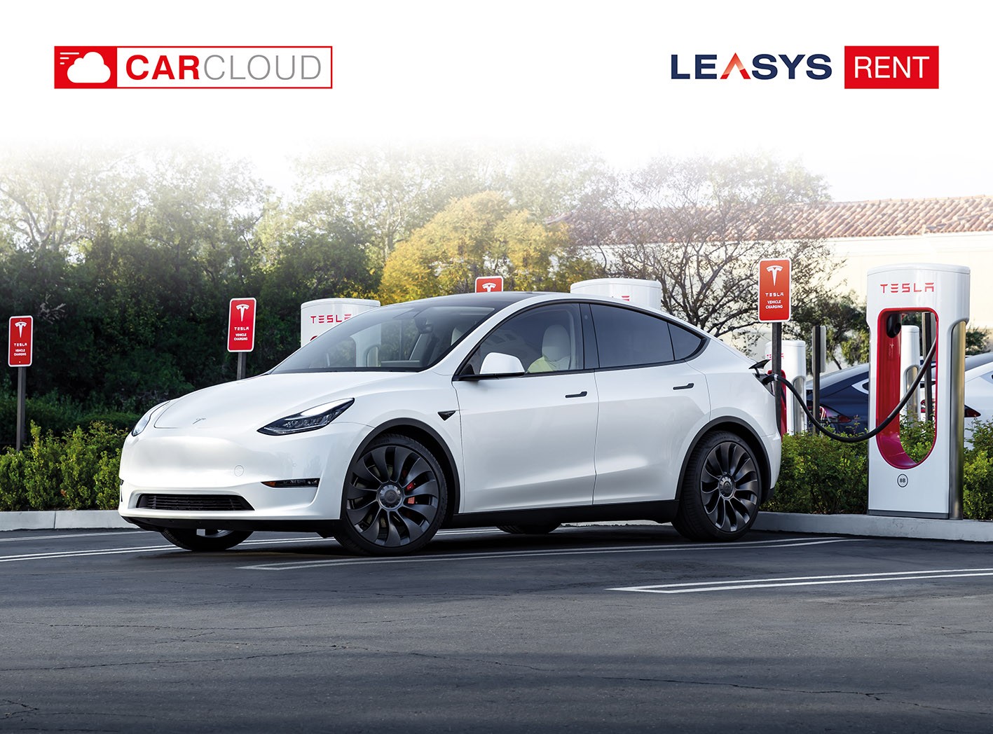 Leasys Rent, la Tesla Model Y entra nell'abbonamento CarCloud 