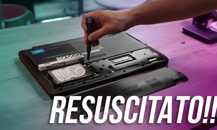 Abbiamo resuscitato un notebook: come cambiare SSD e RAM 