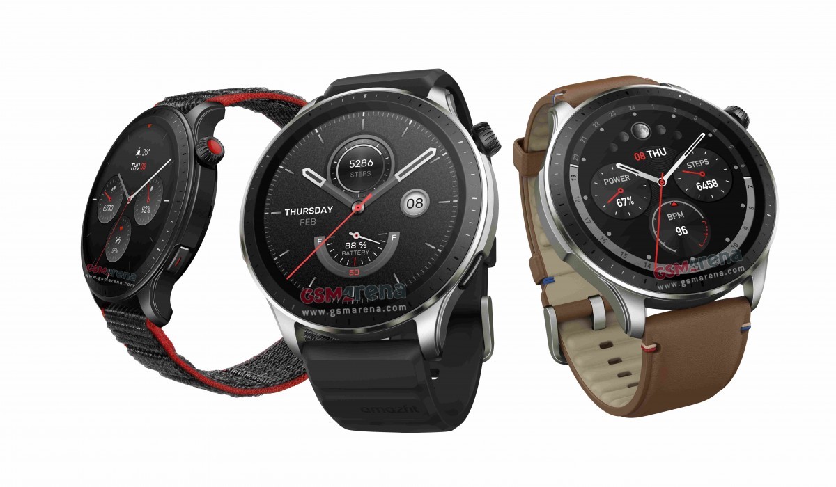 Nuovi smartwatch Amazfit GTR 4, GTS 4 e GTS 4 Mini in Italia