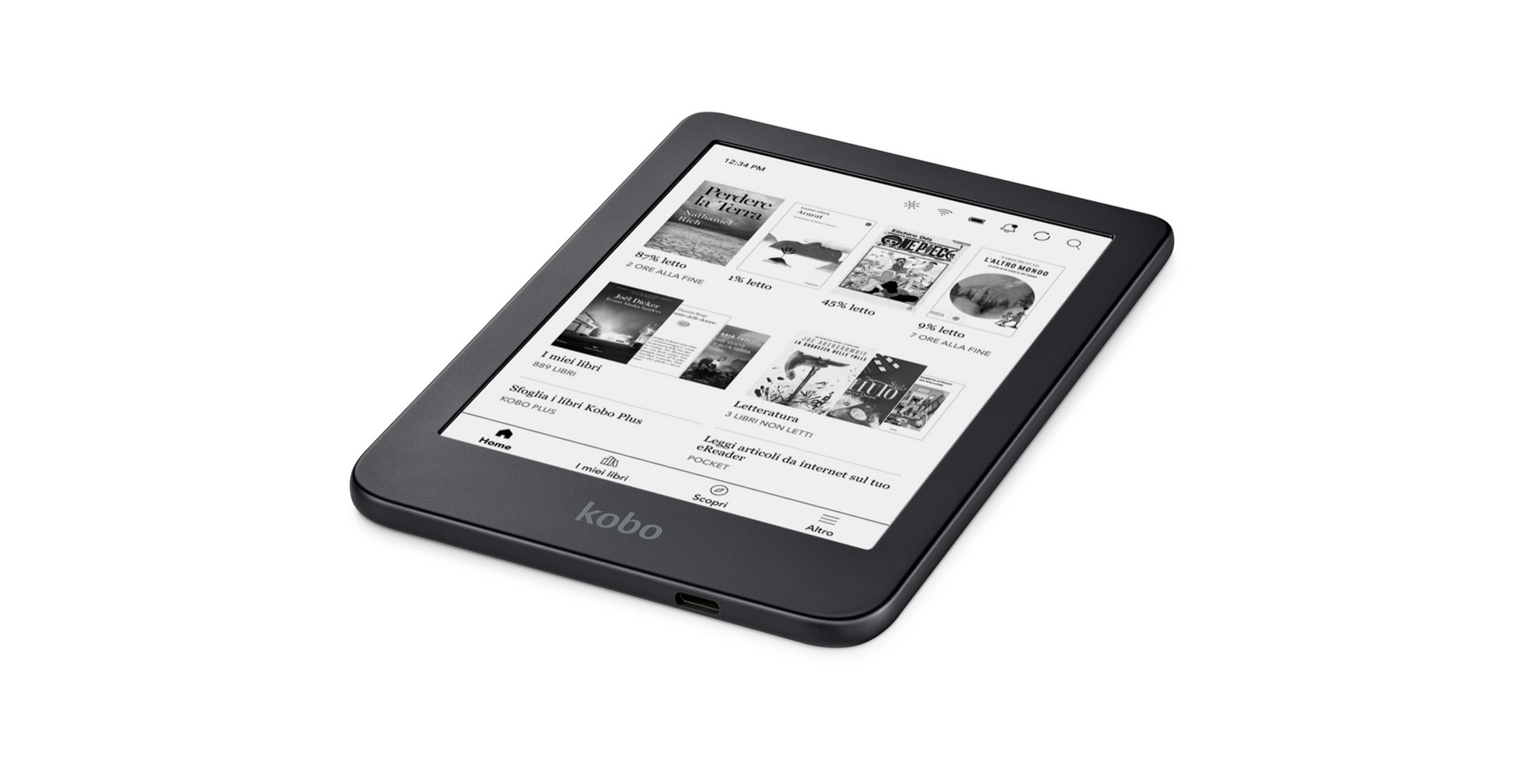 Kobo Clara 2E ufficiale ecosostenibile, con Bluetooth e resistente all'acqua Prezzo