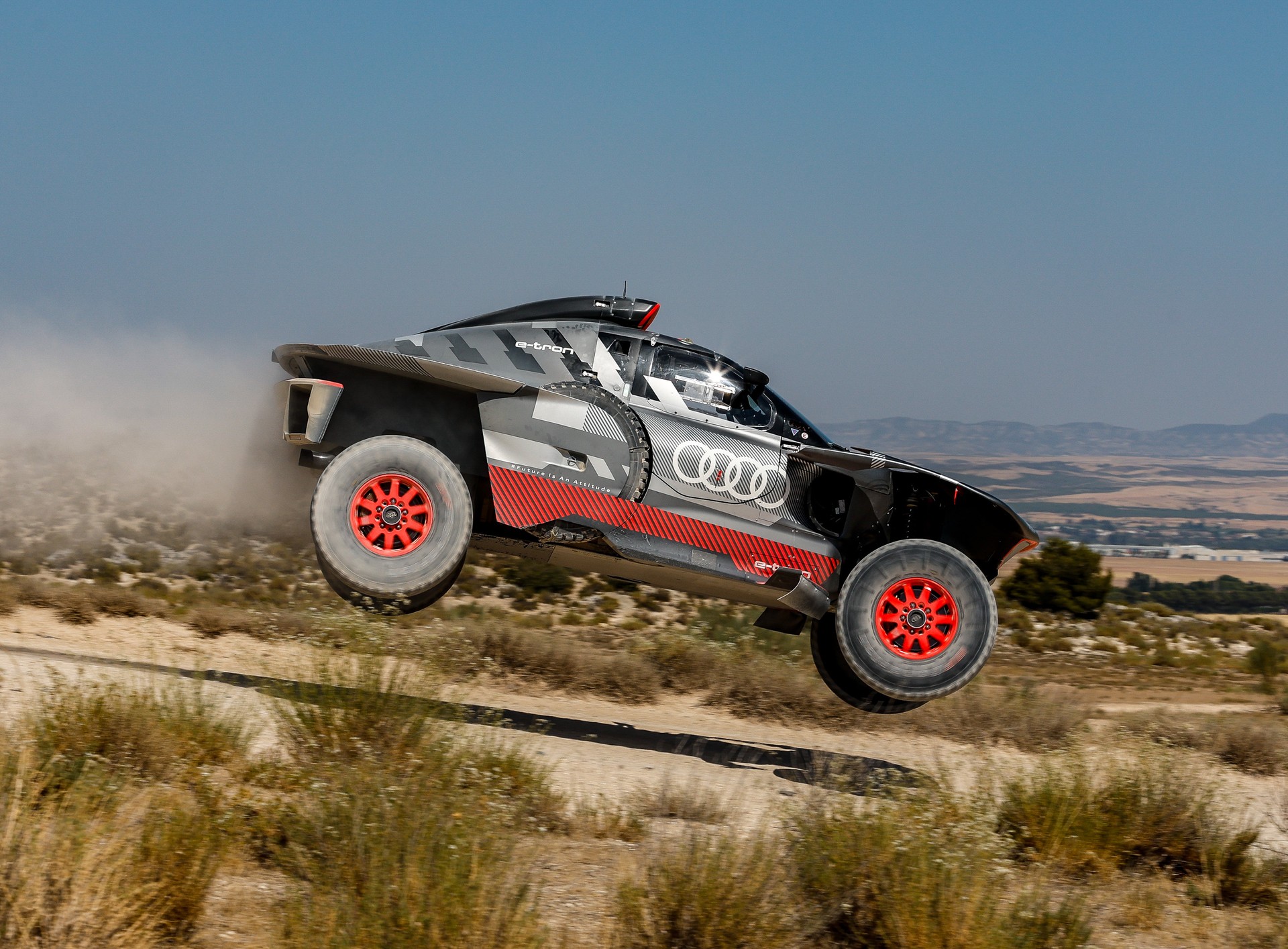 Audi RS Q e-tron E2, the new electric model targeting Dakar 2023