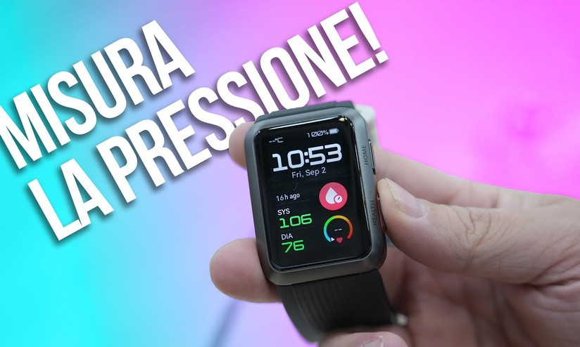 Lo smartwatch che misura la pressione 