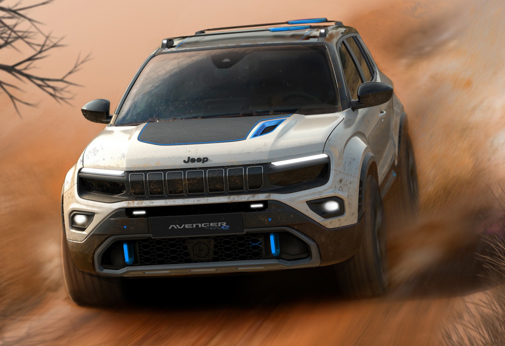 Jeep Avenger 4x4 Concept, Il B-SUV Elettrico è Già Pronto Per L'off-road