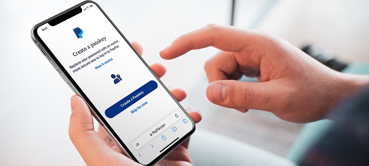 PayPal supporta le passkey: l'addio alle password parte dagli USA