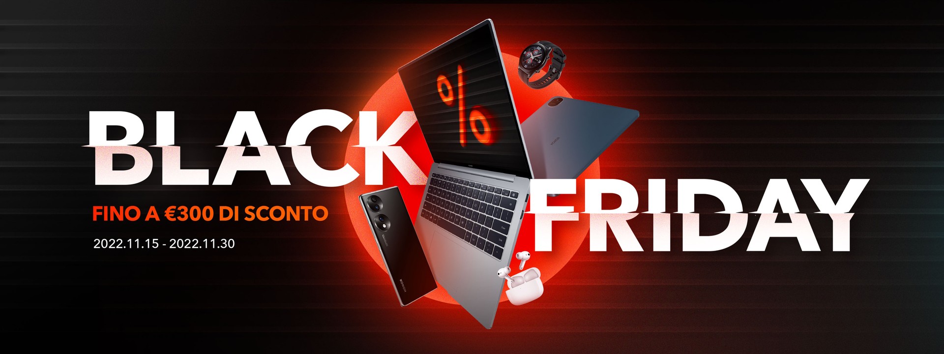 Black Friday 2022 di Honor: tutte le offerte dal sito ufficiale! 