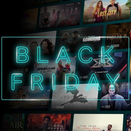 NOW è Black Friday: Pass Cinema ed Entertainment a 1 euro per un mese 