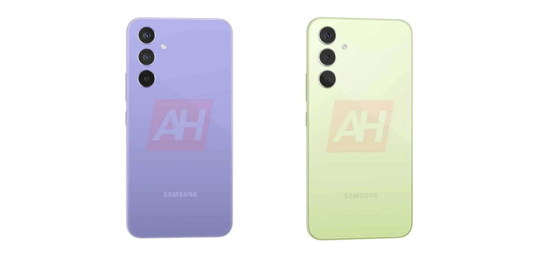 Galaxy A54, design più attuale: eccolo nelle quattro colorazioni