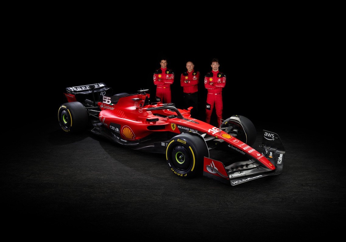 Formula 1, debutta la nuova Ferrari SF23