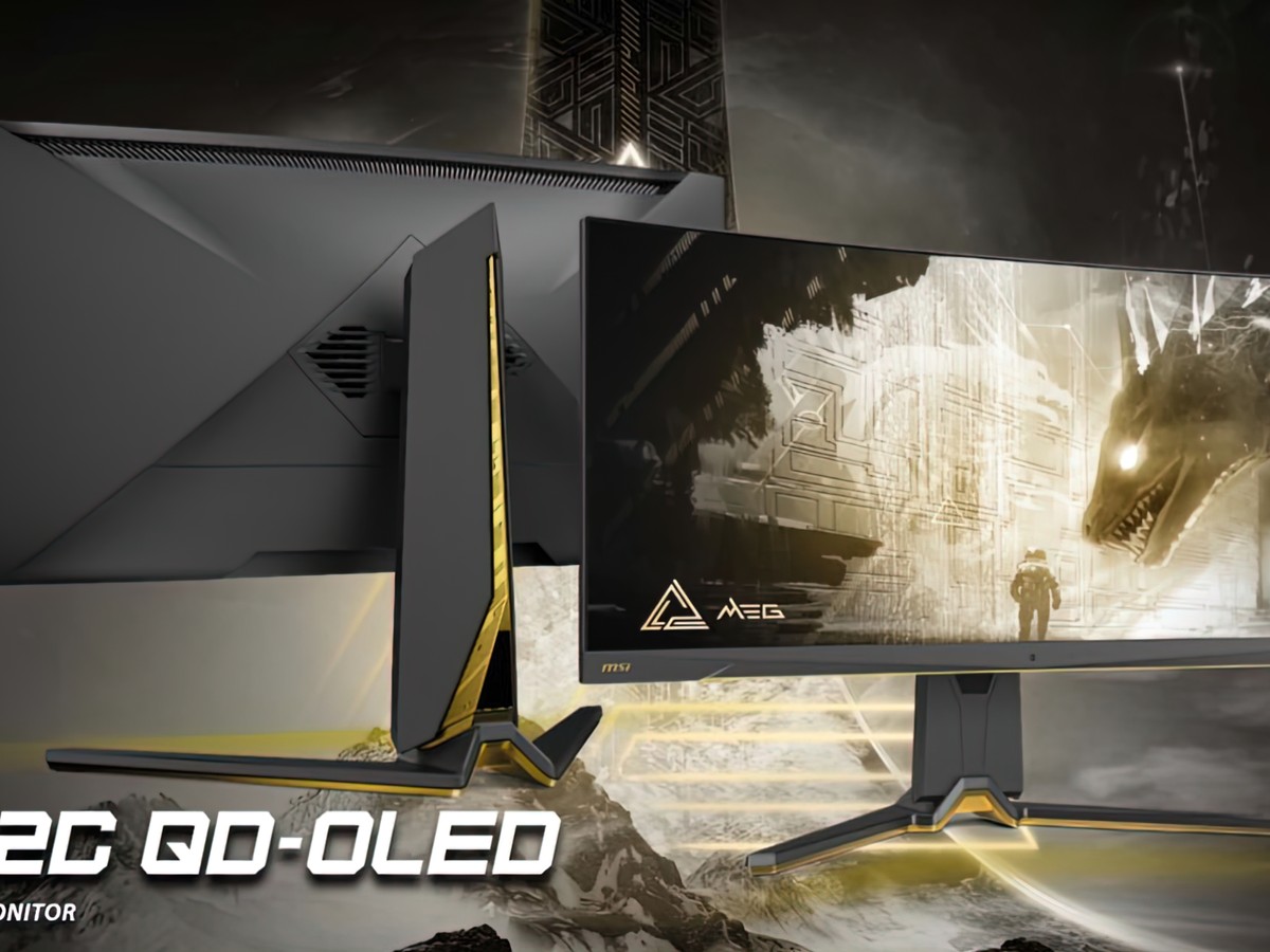 MSI MEG 342C: monitor gaming QD-OLED 34” UWQHD 175Hz in arrivo a