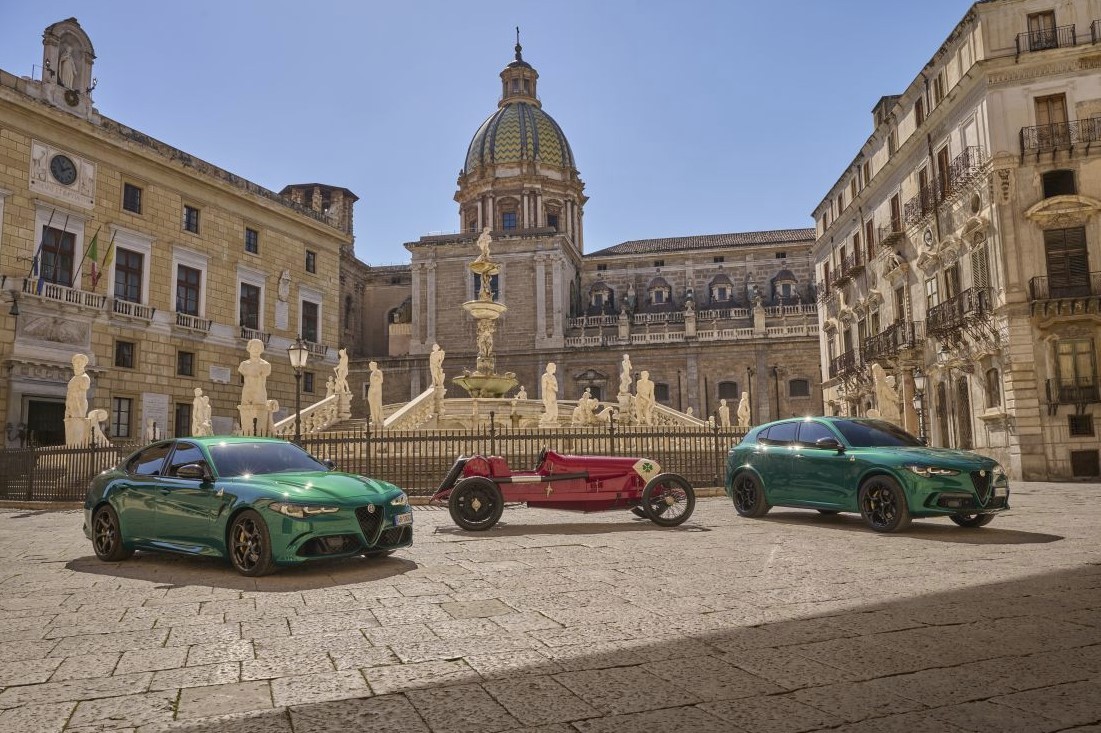 Alfa Romeo Giulia e Stelvio, ecco la serie speciale per i 100 anni del  Quadrifoglio 