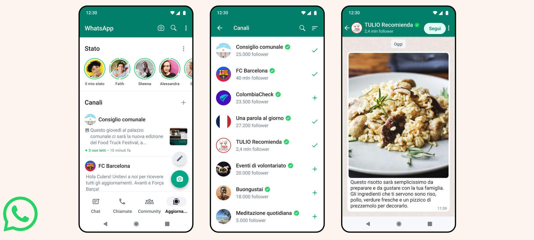 WhatsApp presenta i Canali, presto anche in Italia: cosa sono e come funzionano