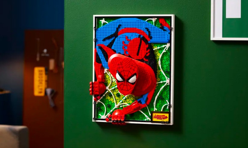 Amazing Spider-Man Art, il nuovo set di LEGO con effetto tridimensionale 