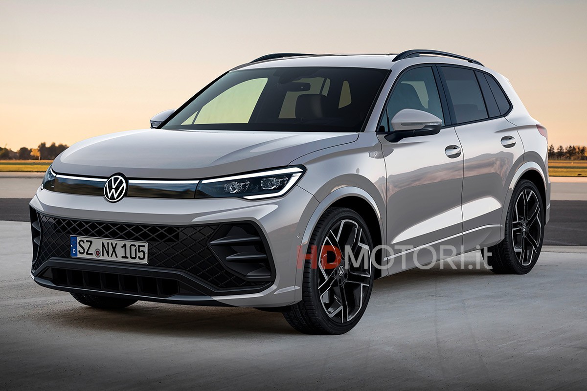 Volkswagen Tiguan, ecco come potrebbe essere la terza generazione del SUV