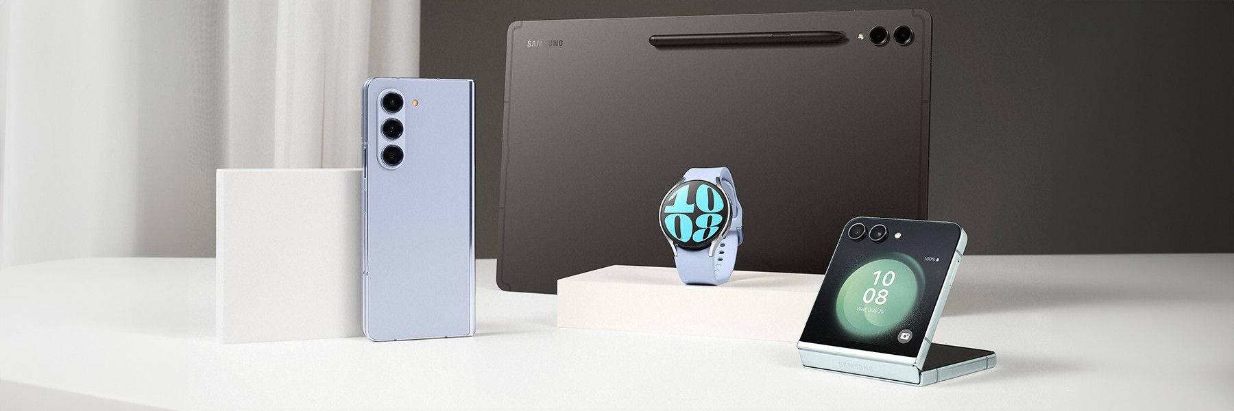 Galaxy Z Fold5, Flip5, gamma Tab S9 e Watch6: tutto su prezzi e promozioni