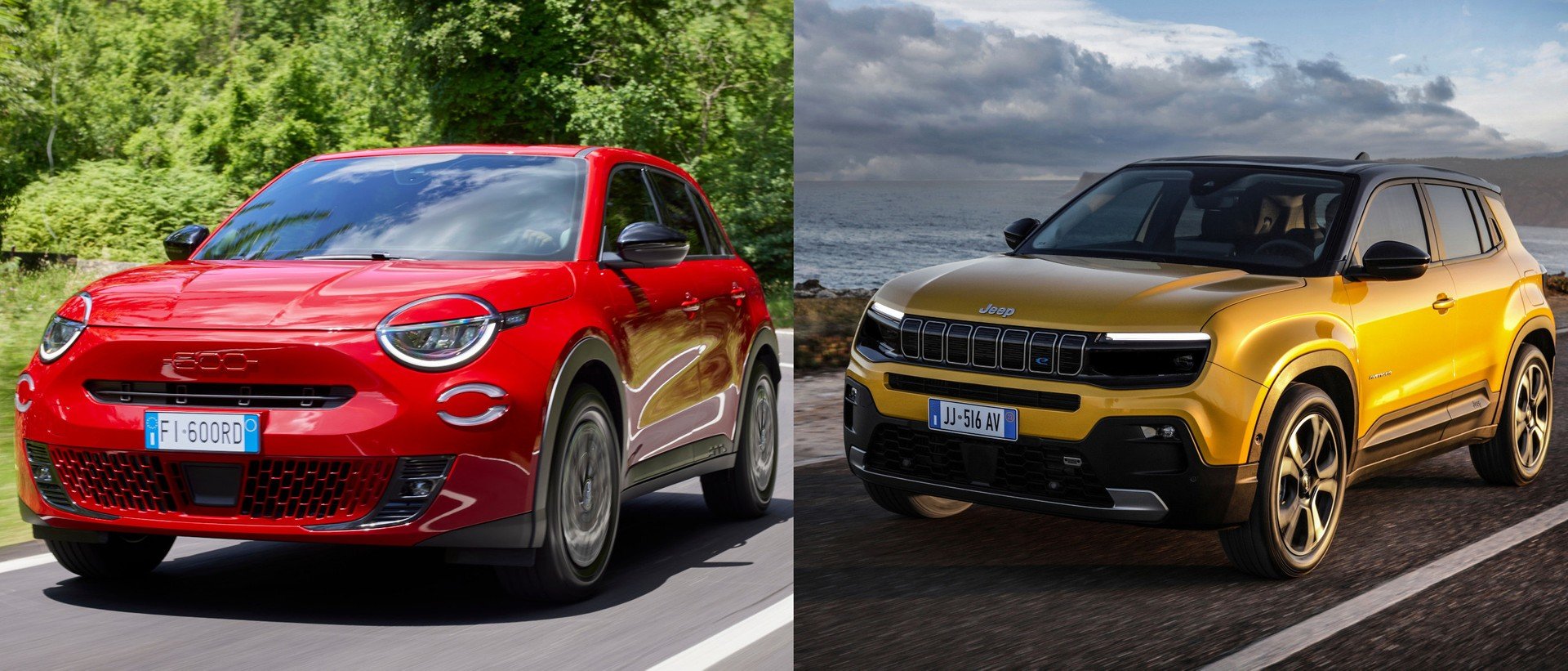 Fiat 600e Vs Jeep Avenger, B-SUV A Confronto