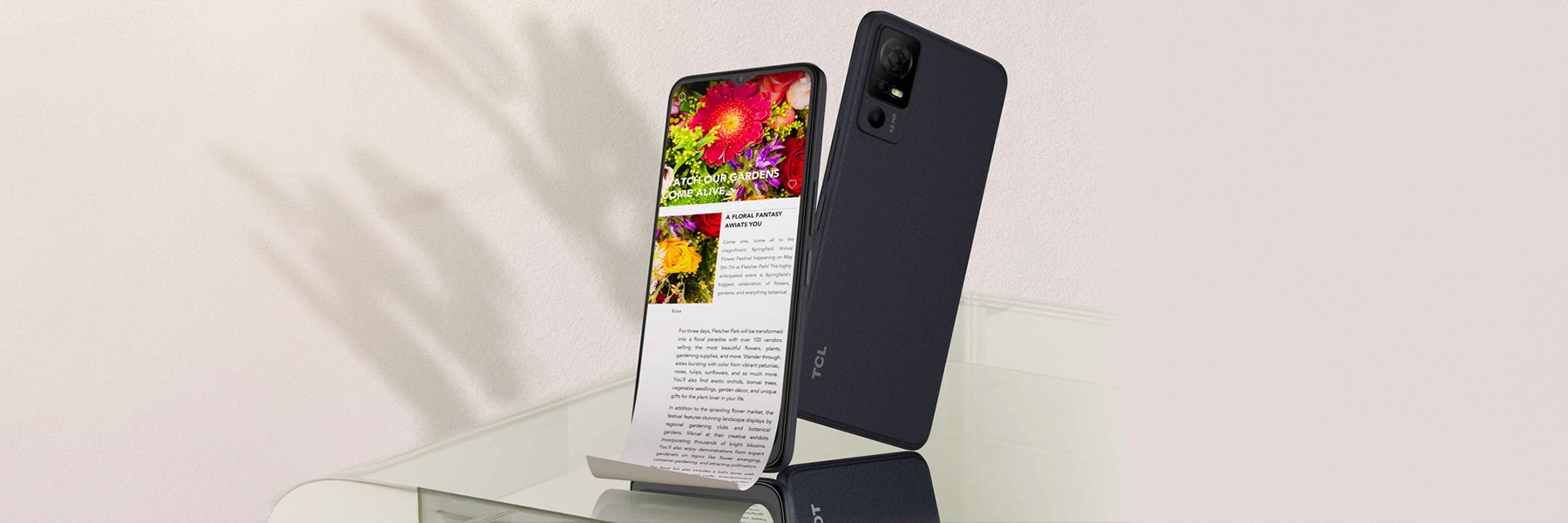 TCL 40 e 40 5G, i primi smartphone al mondo con tecnologia NXTPAPER