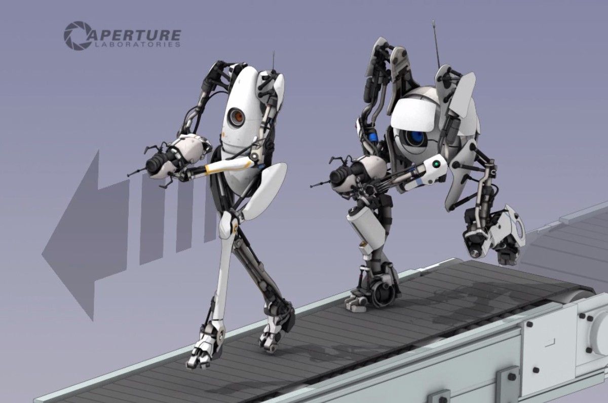 Portal 2 предметы для роботов фото 34