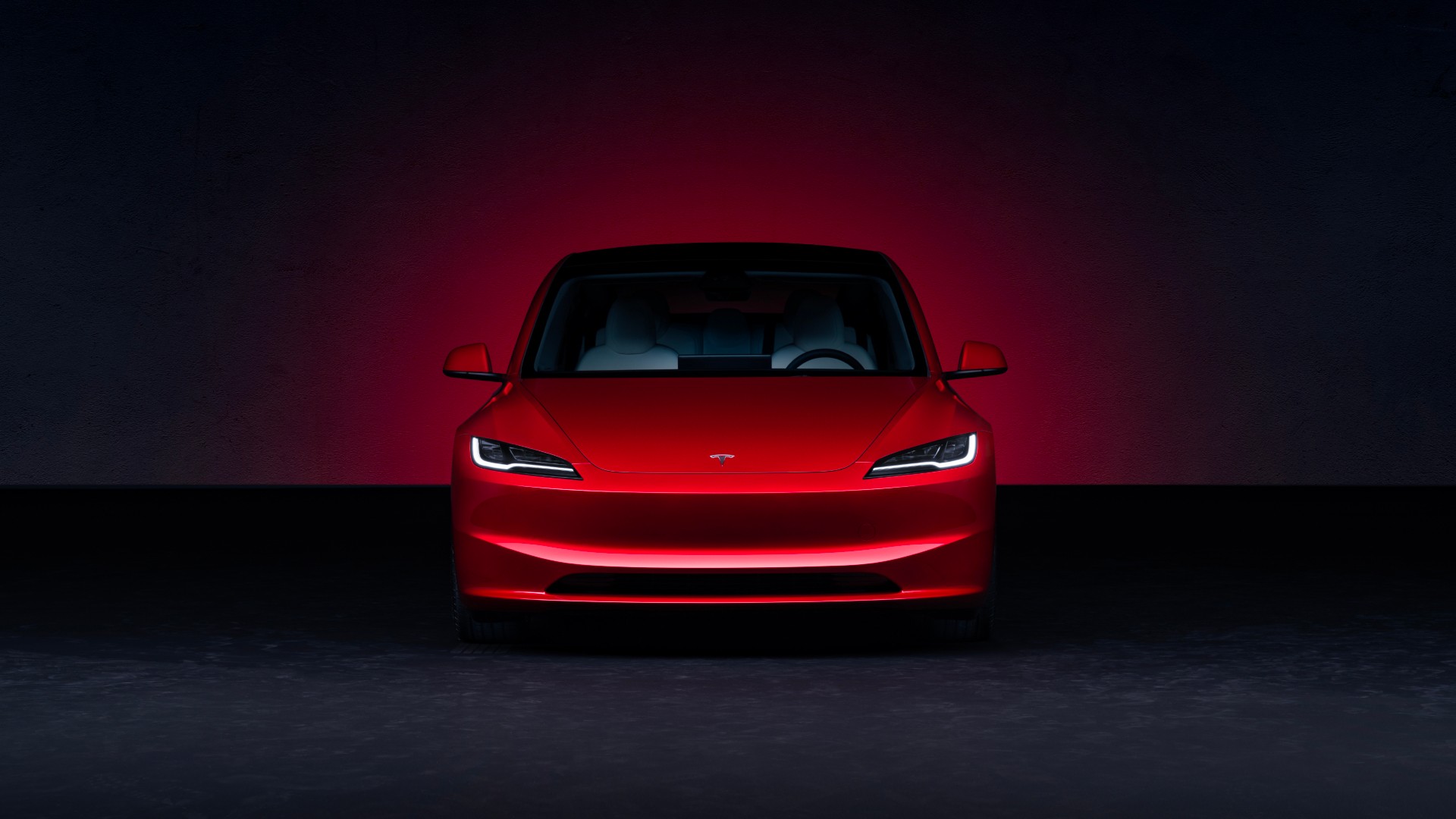 Tesla Model 3 ”Highland” nya prestanda spionbilder