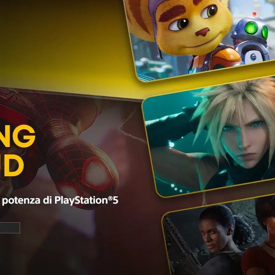 Da questo mese sarà disponibile lo streaming nel cloud di PS5 per