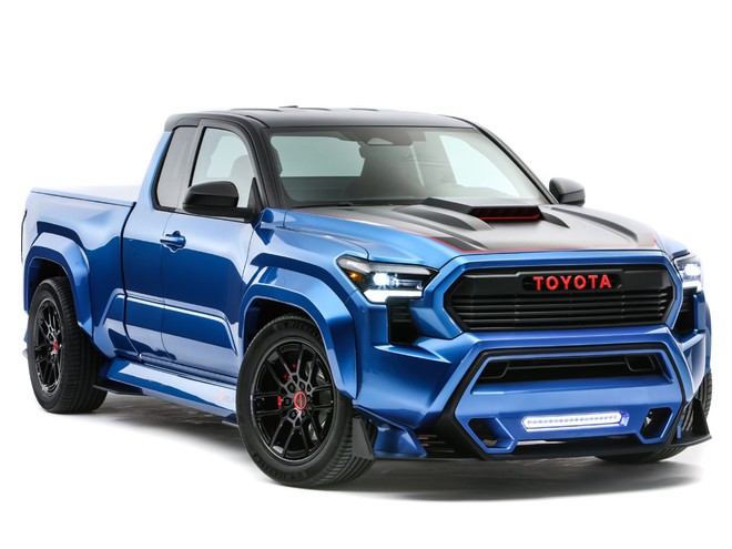 Toyota Tacoma X-Runner Concept, the pickup truck shows all its sporty character