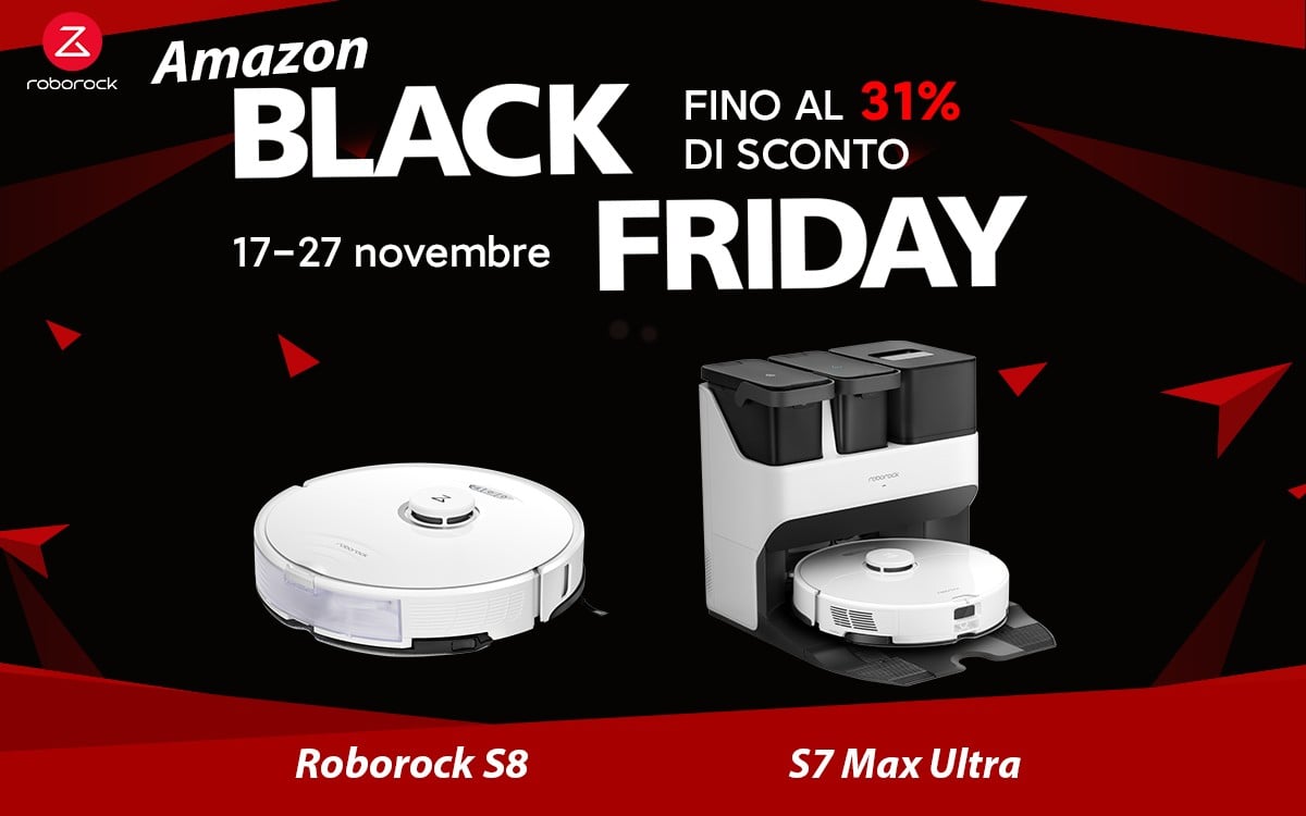 Black Friday 2023: Roborock S7 Max Ultra E S8 In Super Offerta Su Amazon