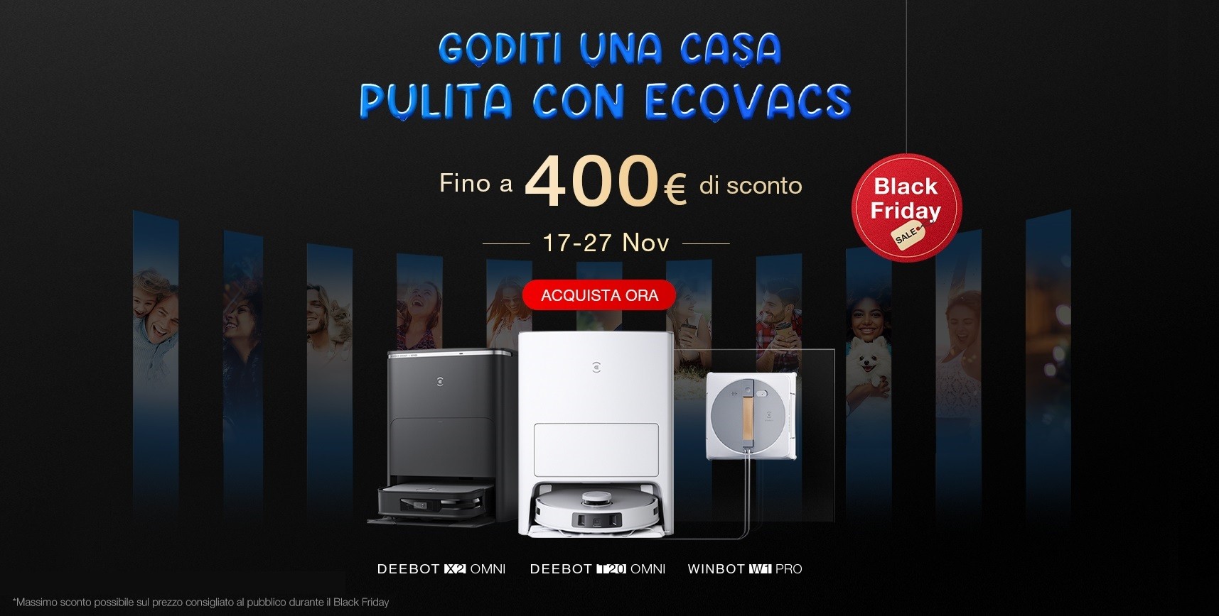 Batteria Agli Ioni Di Litio Akku-net Per Ecovacs Deebot DN622 – 14,8V 3400mAh – Sostitutiva Di Alta Capacità Per Robot Aspirapolvere