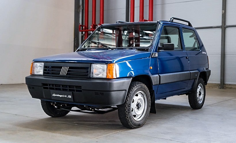 Fiat Panda 4x4 Heritage: per i 40 anni, in vendita un modello del 2001  restaurato 