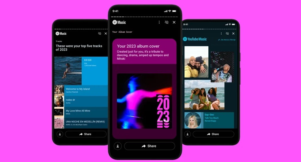 YouTube lancia Music Recap 2023, il riassunto del nostro anno