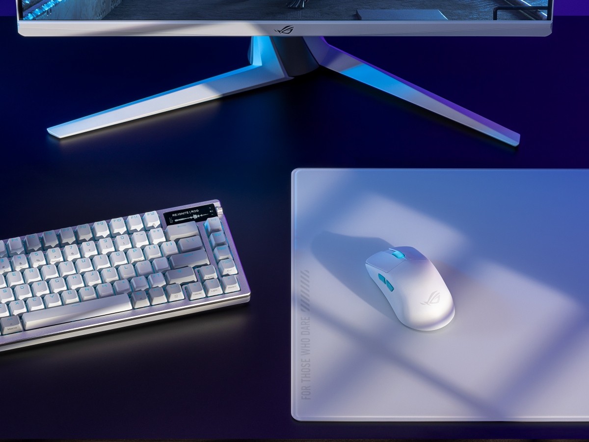 Asus annuncia tastiere e mousepad in vetro ROG e la Turbo RTX 4070 12 GB