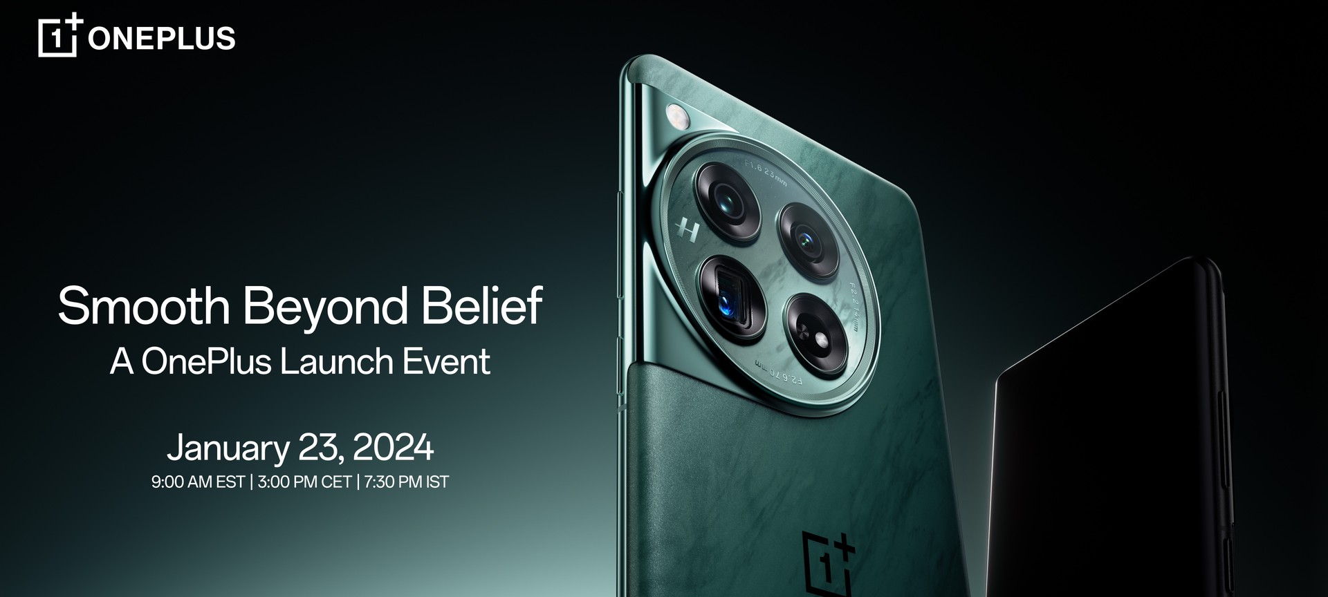 OnePlus 12, ufficiale lancio globale a gennaio insieme a 12R | Data