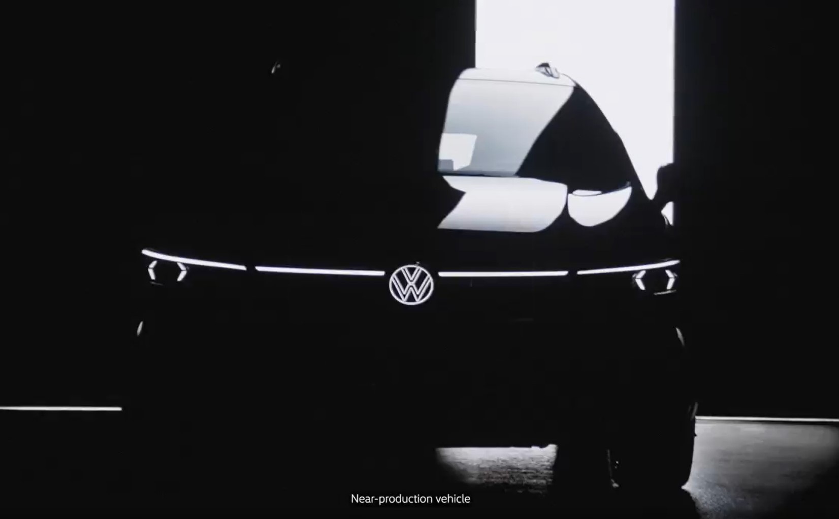 Volkswagen Golf, primeiro teaser do redesenho