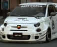 Abarth 595 diventa cattivissima grazie al kit widebody di Liberty Walk