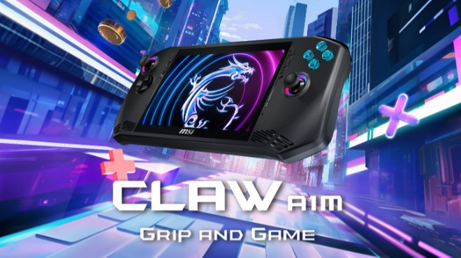MSI Claw: la nuova console portatile svelata al CES 2024