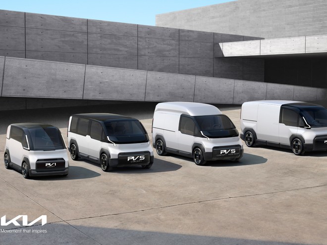 Kia presenta tre nuovi concept PBV al CES 2024