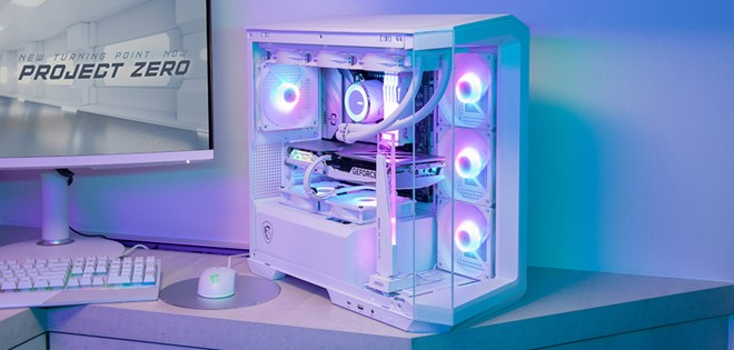 MSI al CES 2024 con tanti componenti desktop, RTX 40 SUPER incluse