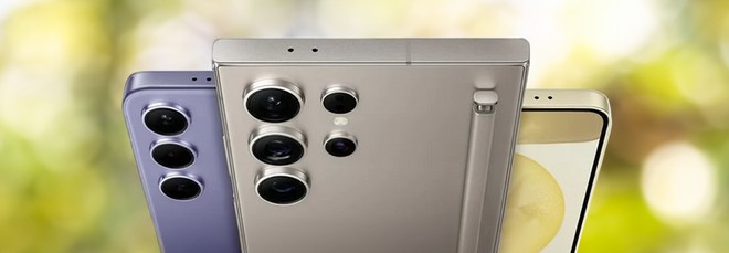 Galaxy S24 Ultra di Samsung mostrato in un breve video dal vivo